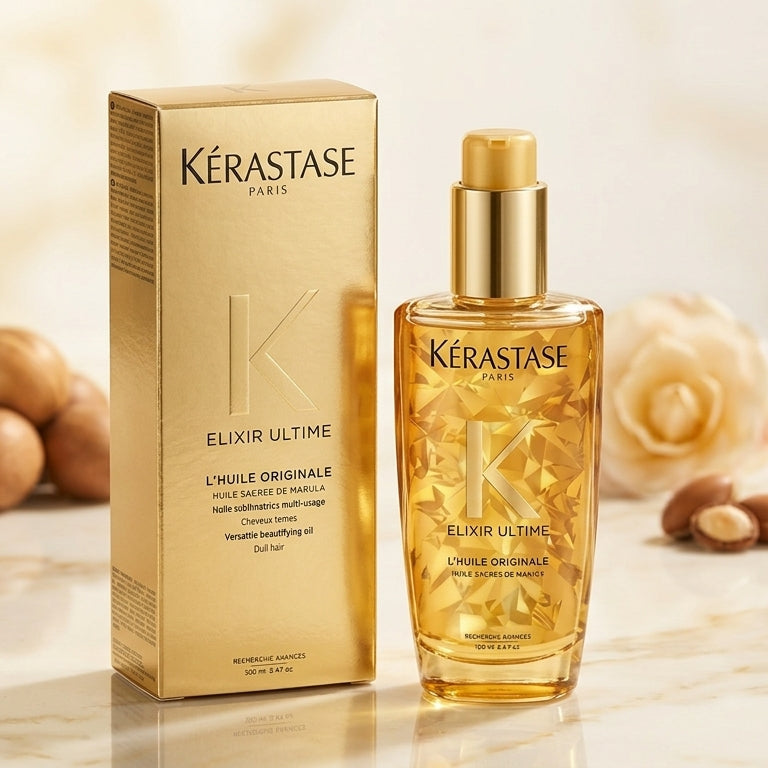 Kérastase Elixir Ultime L’Huile Originale Hair Oil 100ml – Nourishing Hair Oil New
