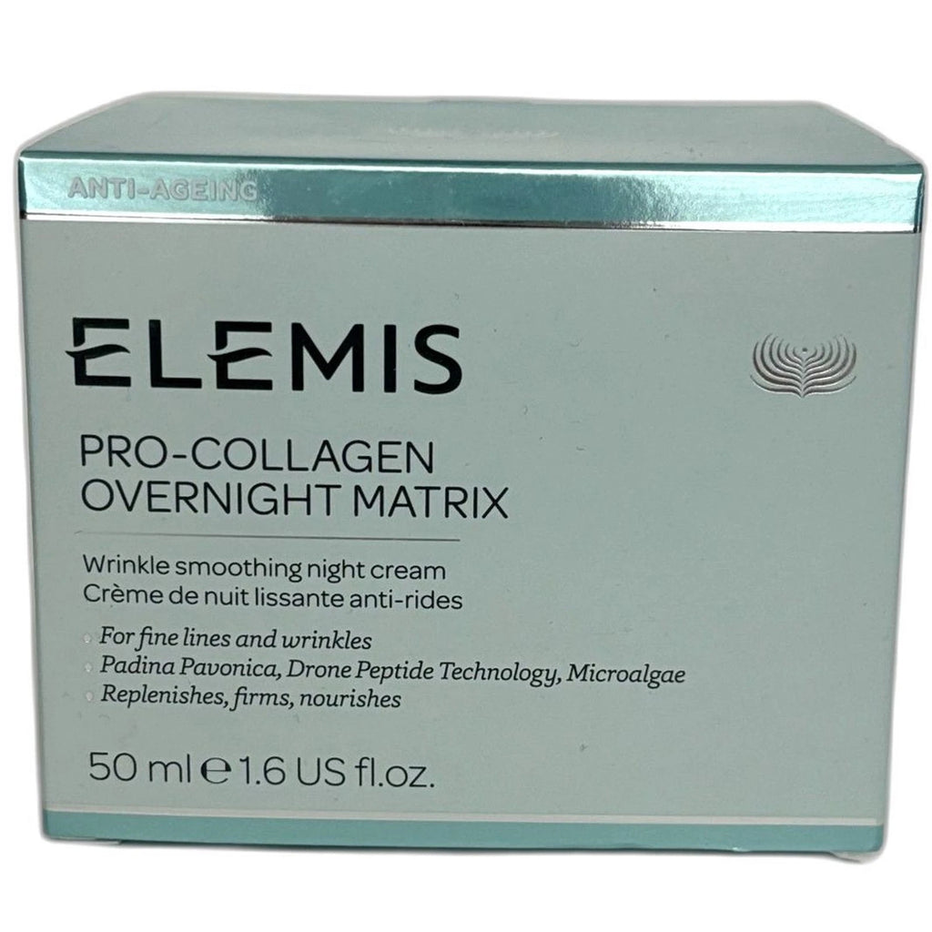 ELEMIS Pro-Collagen Overnight Matrix – Wrinkle-Smoothing Night Cream, New in Box