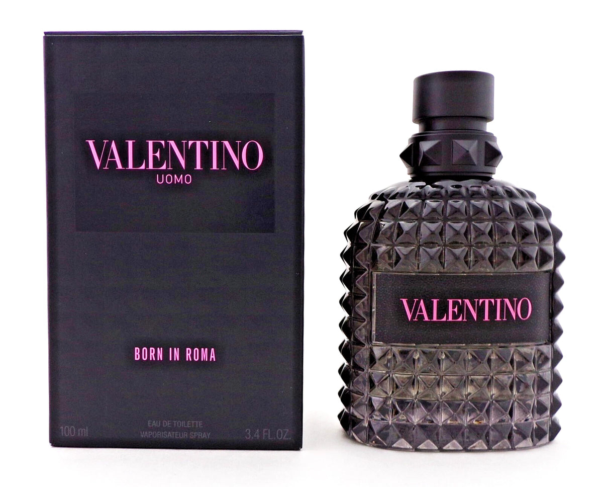 Valentino Uomo Born in Roma Eau de Toilette for Men – 100 mL / 3.4 oz, New